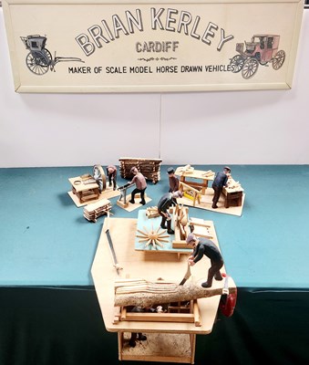 Lot 610 - Wheelwright Workshop Model Series