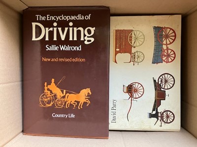 Lot 628 - Various horse related books, mainly driving