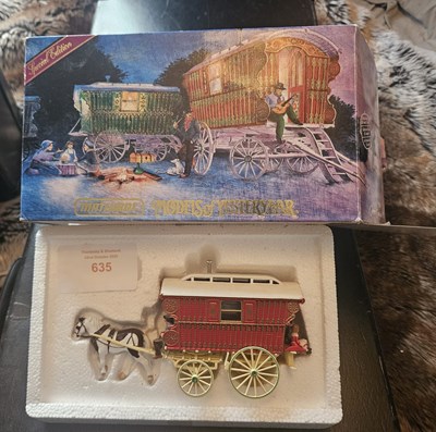 Lot 635 - Matchbox gypsy caravan model by Yesteryear, boxed