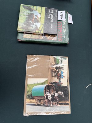 Lot 675 - Two books and two postcards