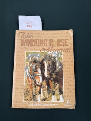 Lot 678 - The Working Horse Manual by Diana Zeuner