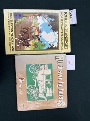 Lot 684 - All Drawn Horses by James Arnold and Horse Drawn Bus Service (2)