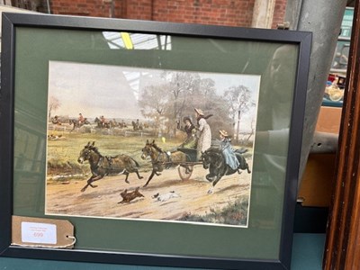 Lot 699 - Donkey Tandem by Goodwin Kilburne