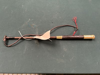 Lot 818 - Inhand whip by Crawley of Peterborough. This lot carries VAT.