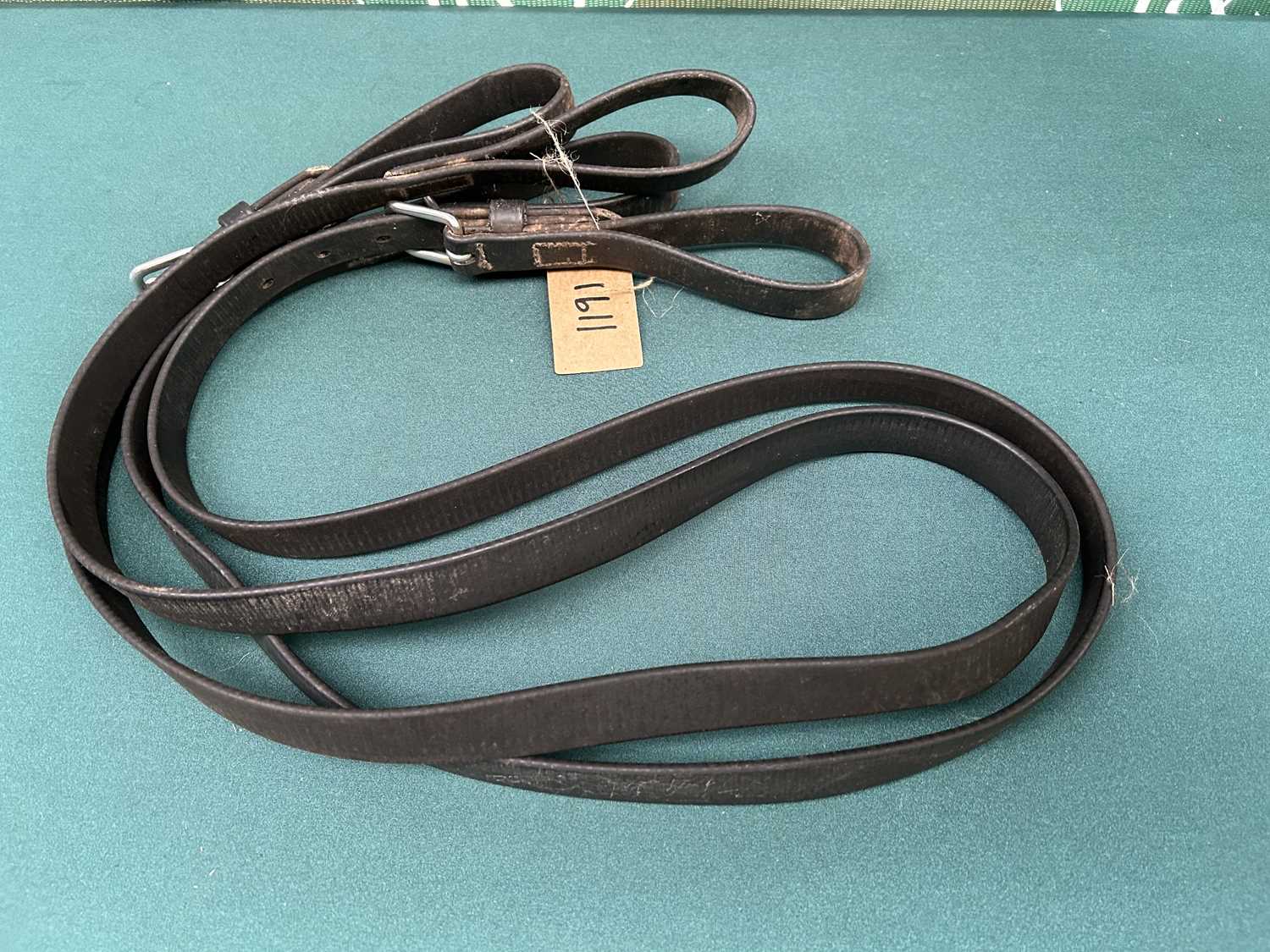 Lot 1191 - Pair of biothane trace carriers