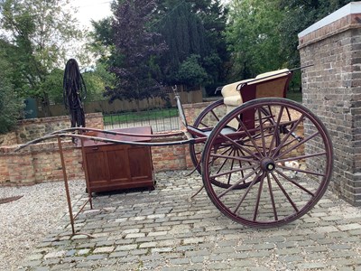 Lot 34 - SKELETON GIG by Mills of Paddington, London circa 1900